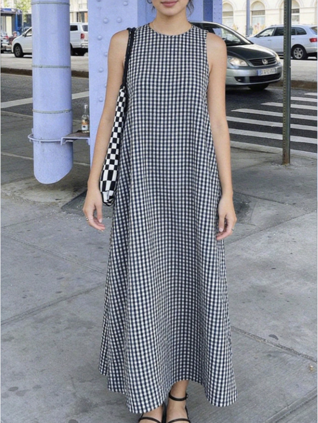 Plaid Dress